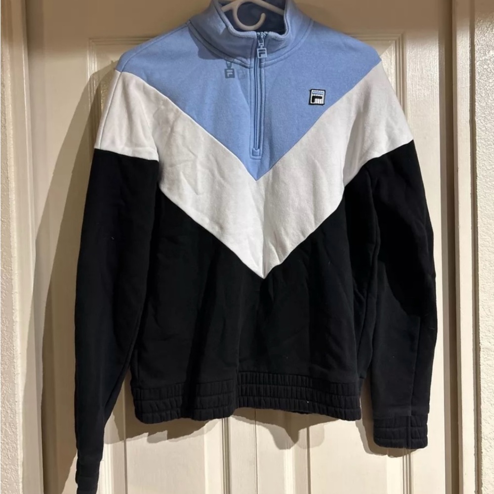 Fila Chevron Sweatshirt Size M